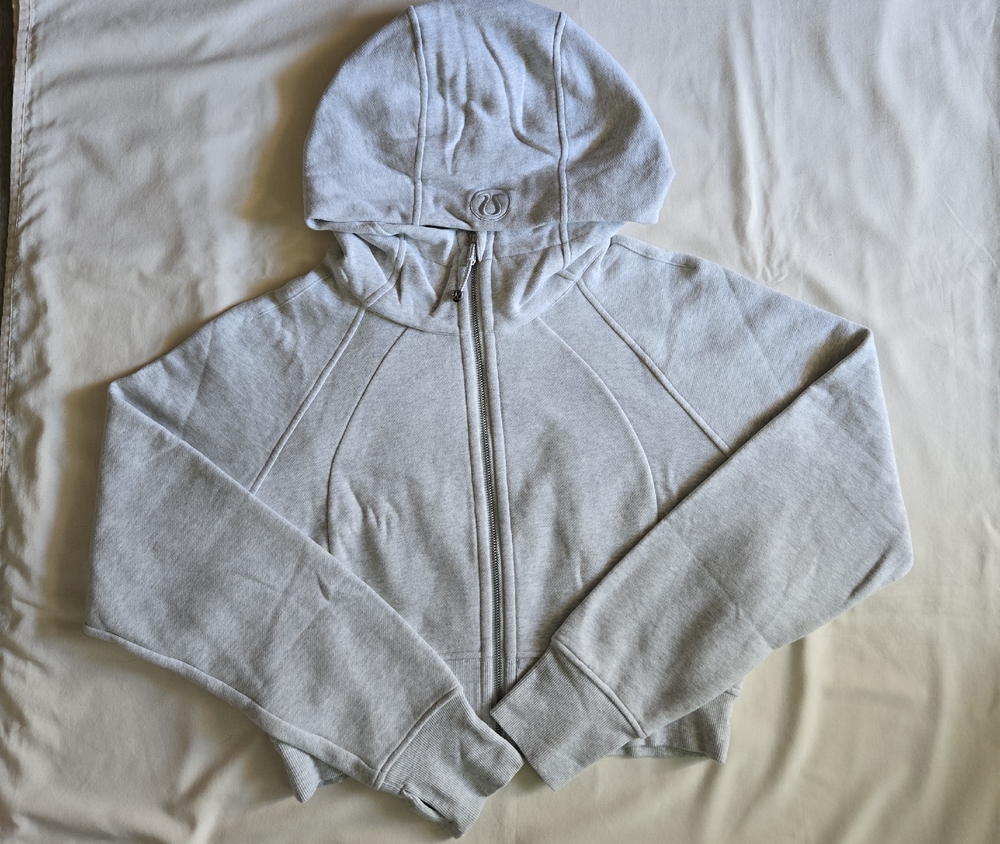 Lululemon Scuba Full-Zip CROPPED Hoodie - Picture 7 of 10